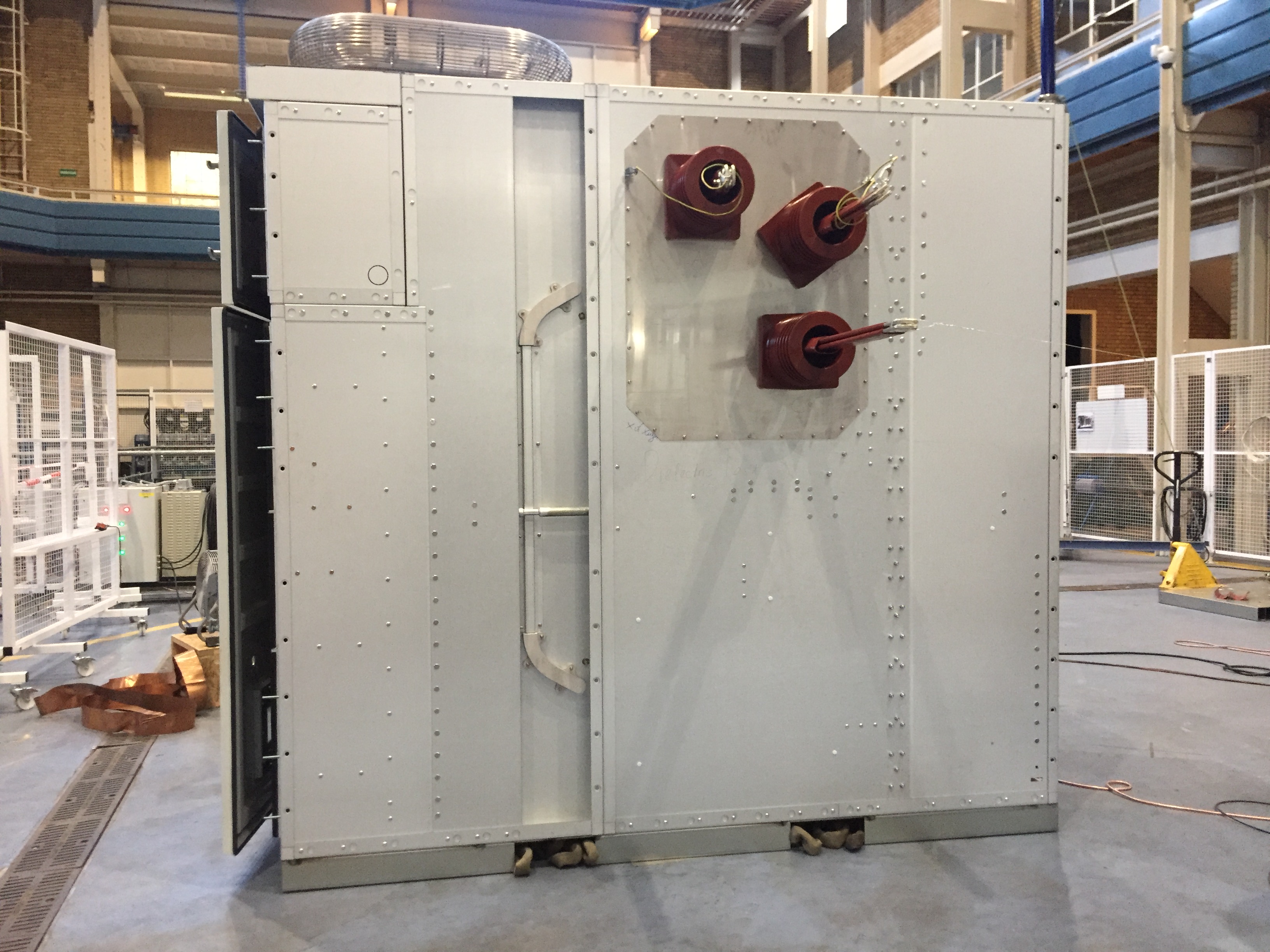 24 kV Switchgear Internal Arc Test